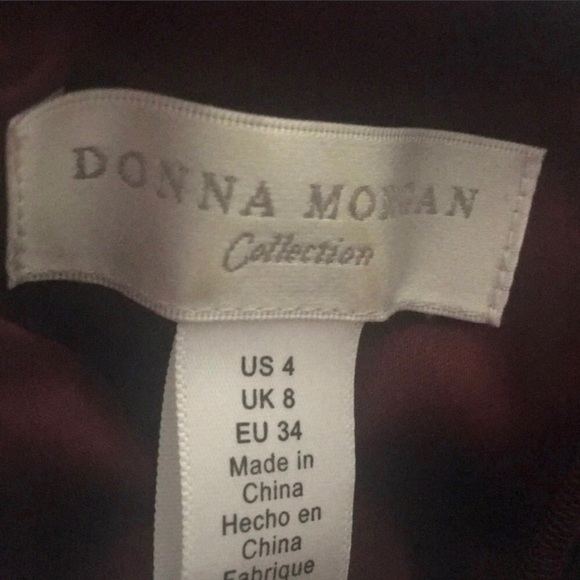 Donna Morgan Alana Dress in Crimson Red - Picture 6 of 6